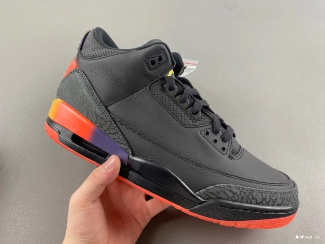 Rio Balvin Retro Jordan 3  FN0344-001 J  1020